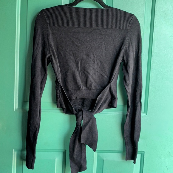 Anthropologie small black top excellent condition - Picture 5 of 6